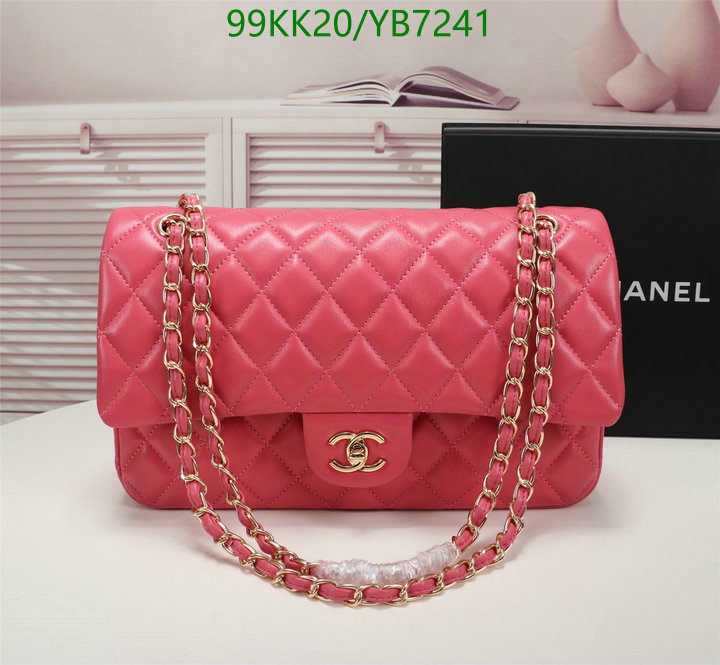 Chanel Bags ( 4A )-Diagonal-,Code: YB7241,$: 99USD