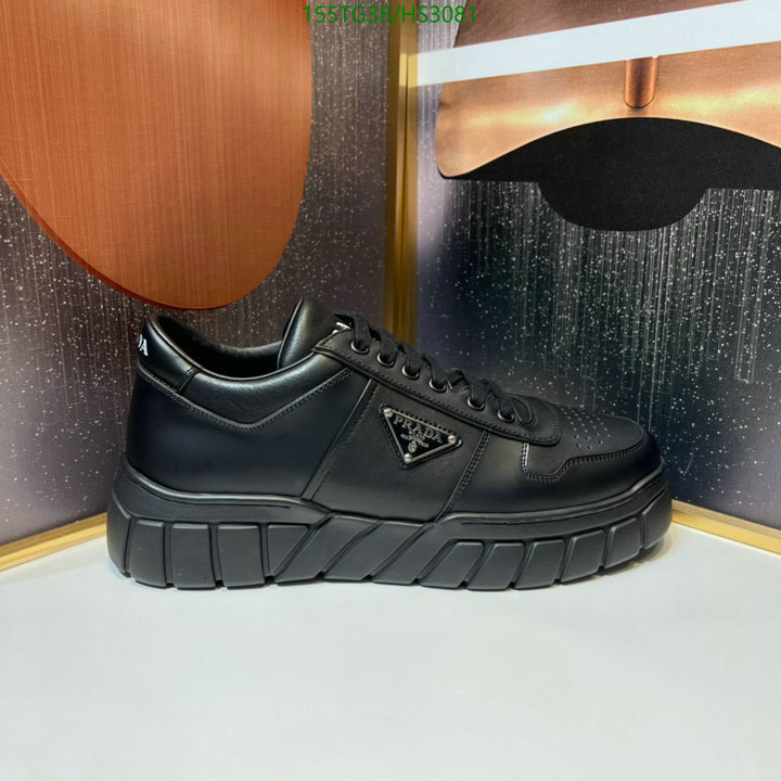 Men shoes-Prada, Code: HS3081,$: 155USD