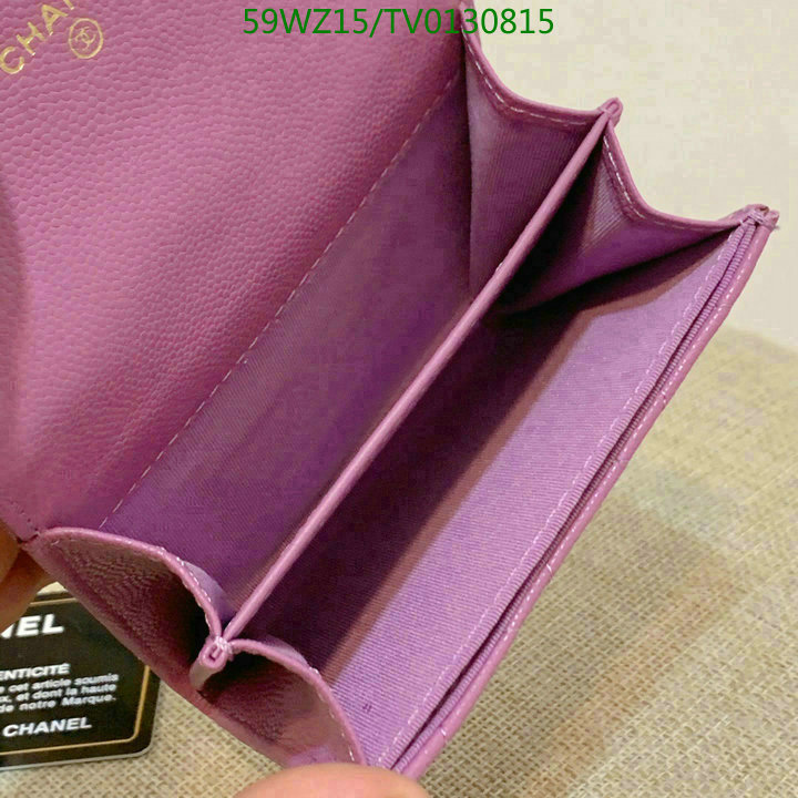 Chanel Bags ( 4A )-Wallet-,Code: TV0130815,$: 59USD