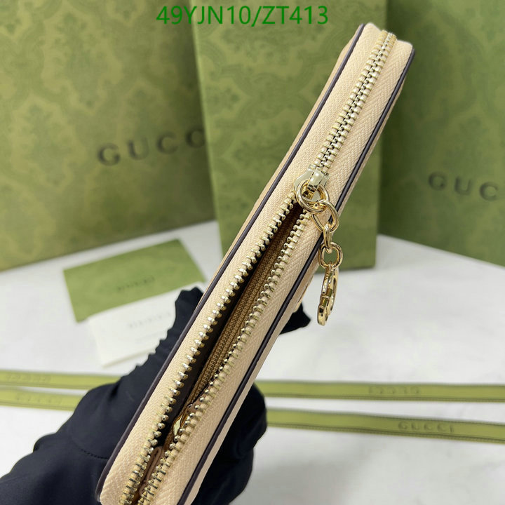 Gucci Bag-(4A)-Wallet-,Code: ZT413,$: 49USD