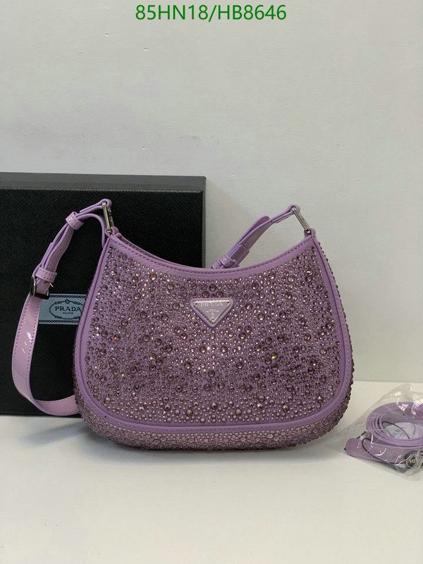 Prada Bag-(4A)-Cleo,Code: HB8646,$: 85USD