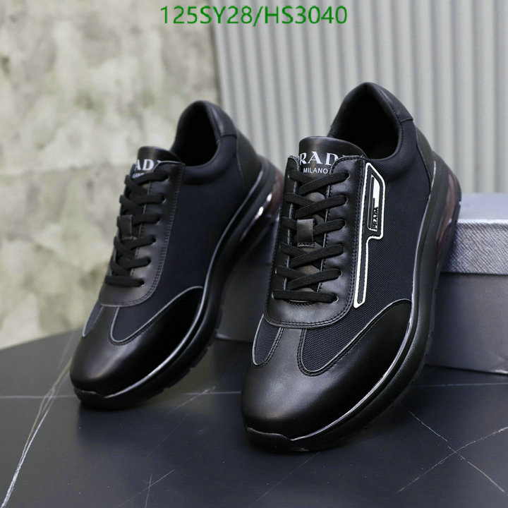 Men shoes-Prada, Code: HS3040,$: 125USD