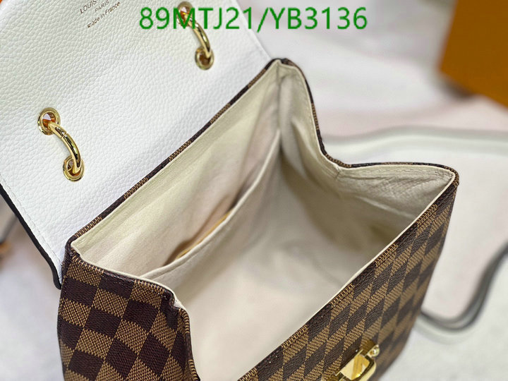 LV Bags-(4A)-Backpack-,Code: YB3136,$: 89USD