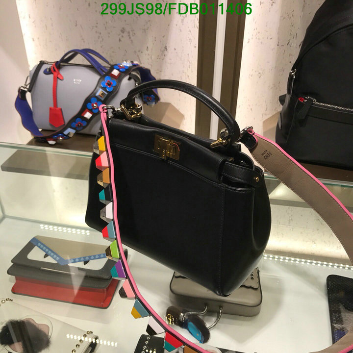 Fendi Bag-(Mirror)-Diagonal-,Code: FDB011406,$: 299USD