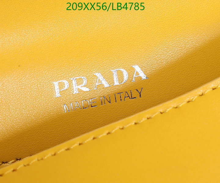 Prada Bag-(Mirror)-Diagonal-,Code: LB4785,$: 209USD