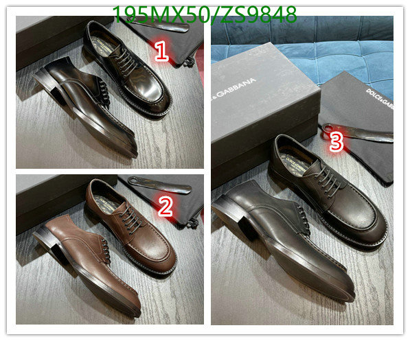 Men shoes-D&G, Code: ZS9848,$: 195USD