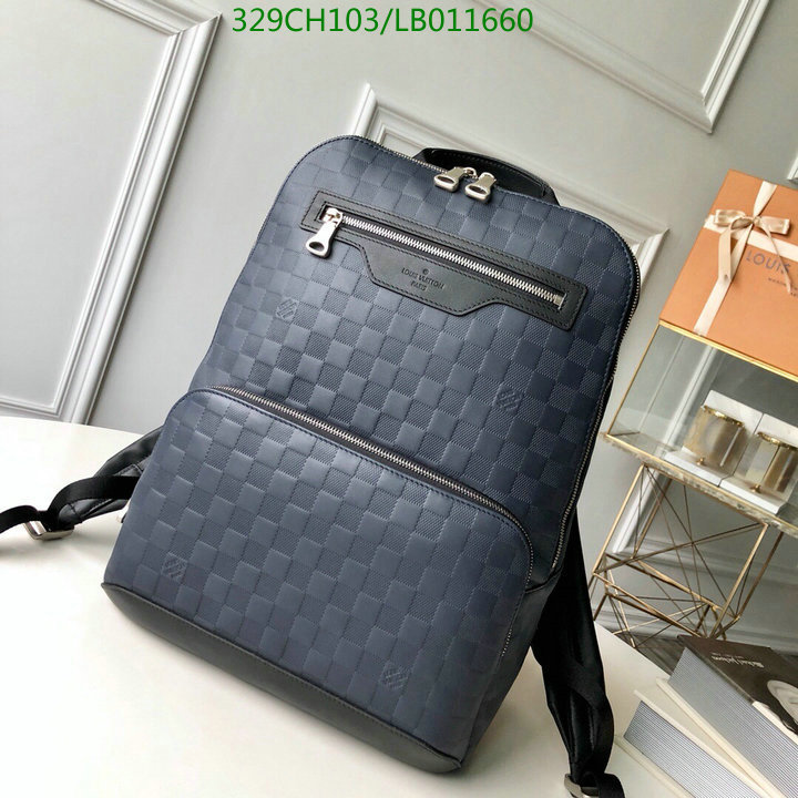 LV Bags-(Mirror)-Backpack-,Code: LB011660,$:329USD