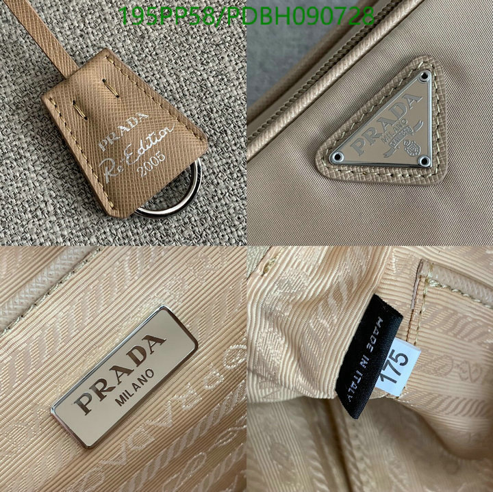 Prada Bag-(Mirror)-Diagonal-,Code:PDBH090728,$:195USD