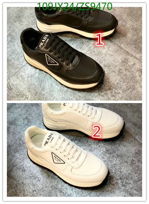 Men shoes-Prada, Code: ZS9470,$: 109USD