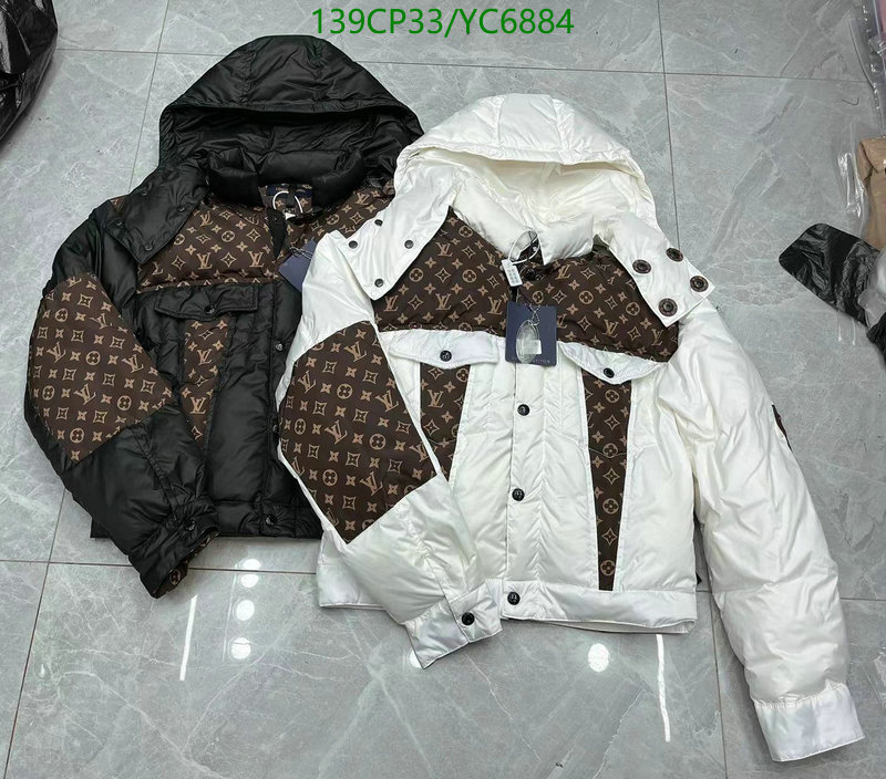 Down jacket Women-LV, Code: YC6884,$: 139USD
