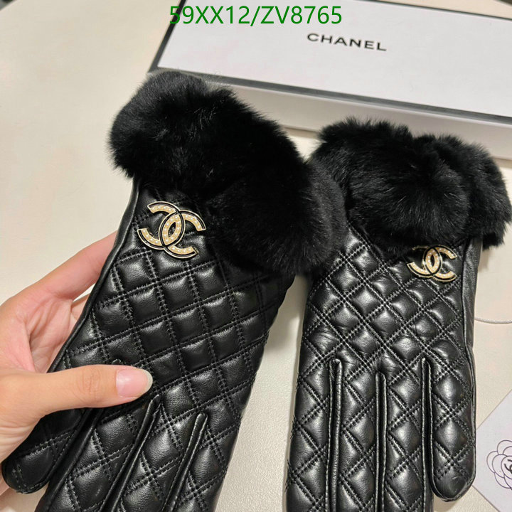 Gloves-Chanel, Code: ZV8765,$: 59USD