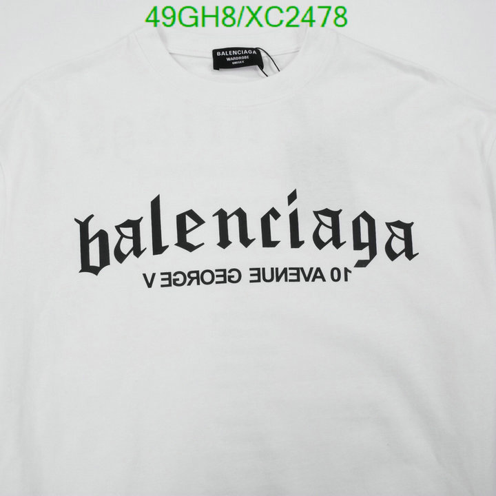 Clothing-Balenciaga, Code: XC2478,$: 49USD