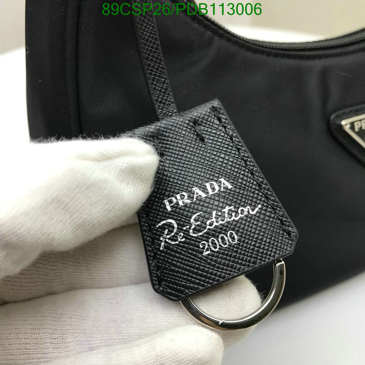 Prada Bag-(Mirror)-Re-Edition 2000,Code: PDB113006,$: 89USD