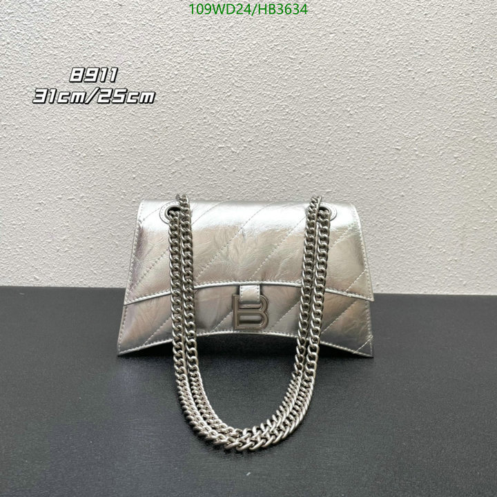 Balenciaga Bag-(4A)-Other Styles-,Code: HB3634,