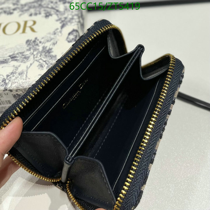 Dior Bags -(Mirror)-Wallet-,Code: ZT5419,$: 65USD