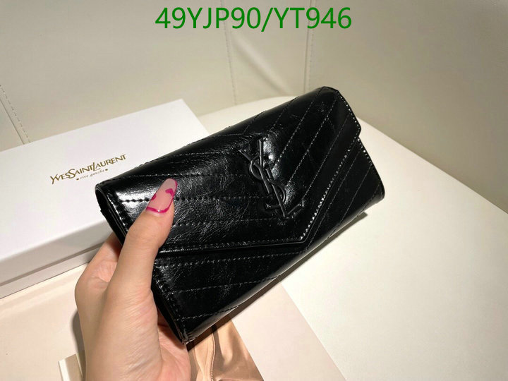 YSL Bag-(4A)-Wallet-,Code: YT946,$: 49USD