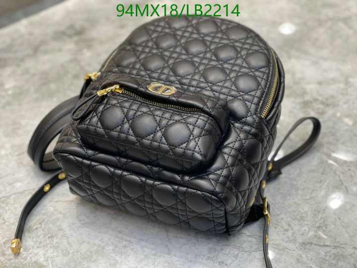 Dior Bags-(4A)-Backpack,Code: LB2214,$: 94USD