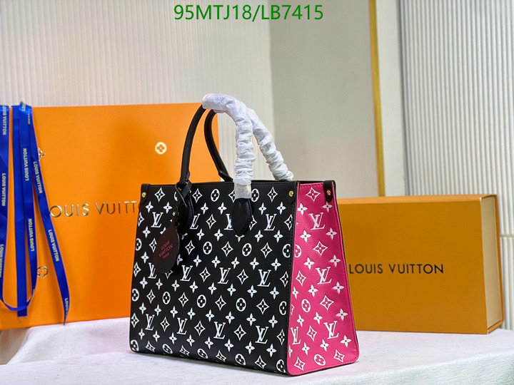 LV Bags-(4A)-Handbag Collection-,Code: LB7415,$: 95USD