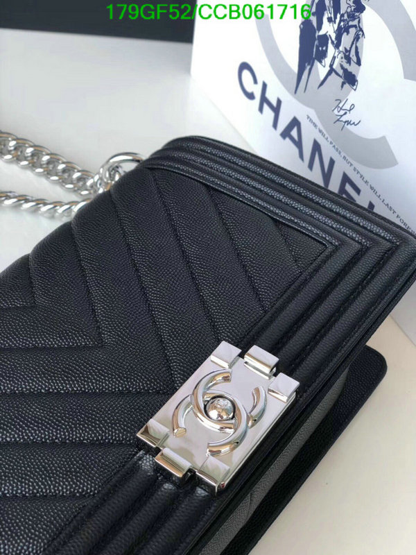 Chanel Bags -(Mirror)-Le Boy,Code: CCB061716,$: 179USD