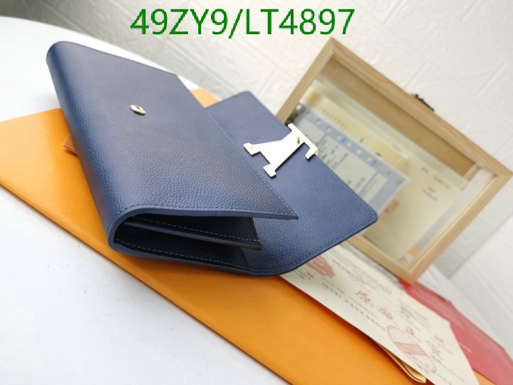 LV Bags-(4A)-Wallet-,Code: LT4897,$: 49USD