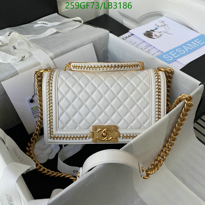 Chanel Bags -(Mirror)-Le Boy,Code: LB3186,$: 259USD