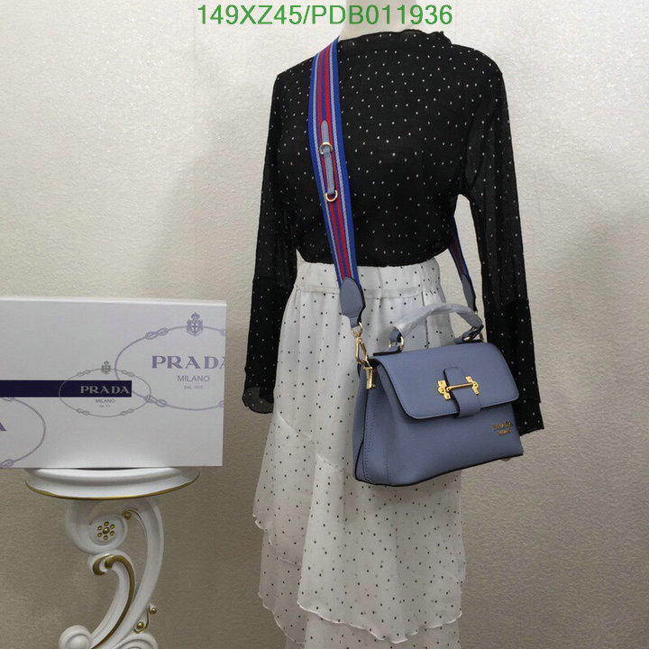 Prada Bag-(Mirror)-Diagonal-,Code: PDB011936,$:149USD