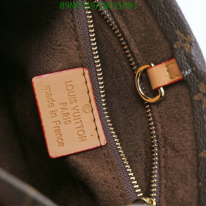 LV Bags-(4A)-Handbag Collection-,Code: LB031993,$: 89USD