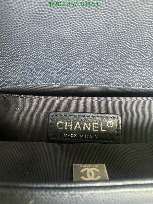 Chanel Bags -(Mirror)-Le Boy,Code: LB3153,$: 169USD