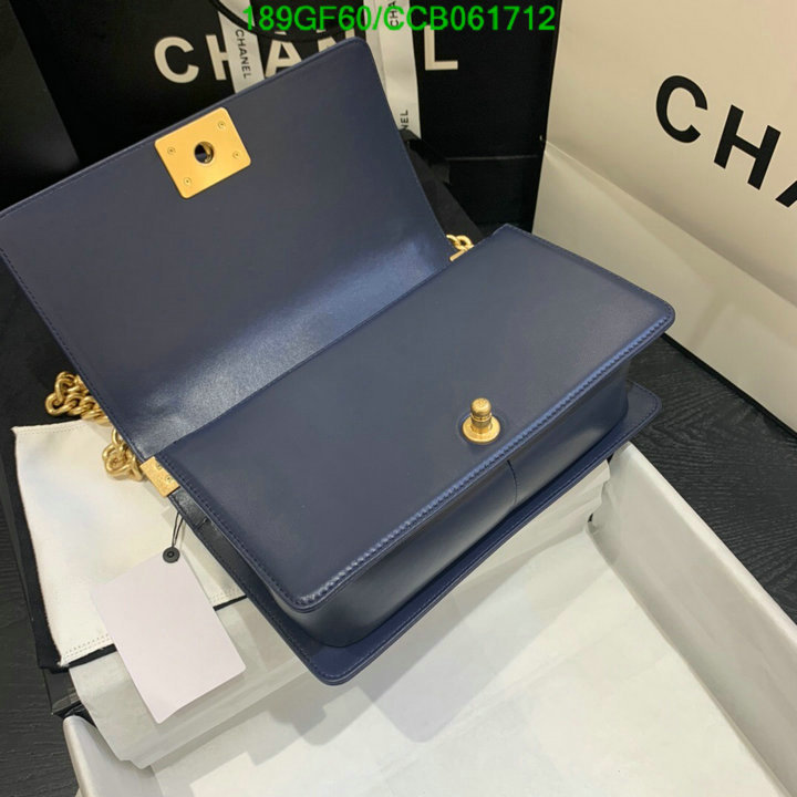 Chanel Bags -(Mirror)-Le Boy,Code: CCB061712,$: 189USD