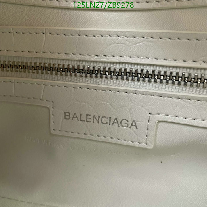 Balenciaga Bag-(4A)-Other Styles-,Code: ZB9278,$: 125USD