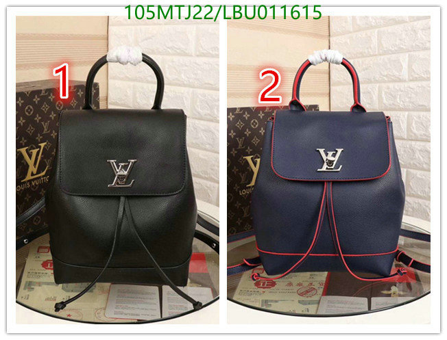 LV Bags-(4A)-Backpack-,Code: LBU011615,$: 105USD