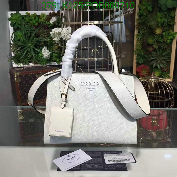 Prada Bag-(Mirror)-Handbag-,Code: PDB060710,$: 379USD