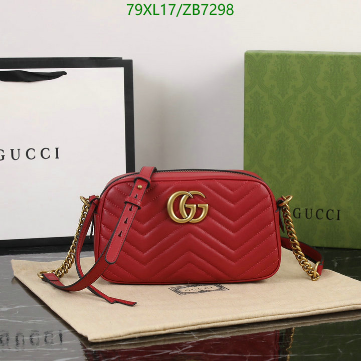 Gucci Bag-(4A)-Marmont,Code: ZB7298,$: 79USD