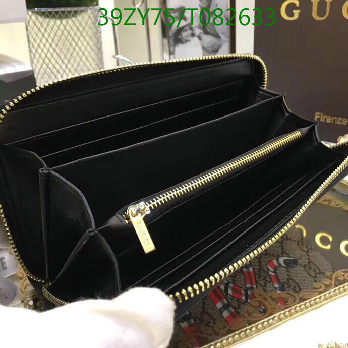 Gucci Bag-(4A)-Wallet-,Code: T082633,$:39USD