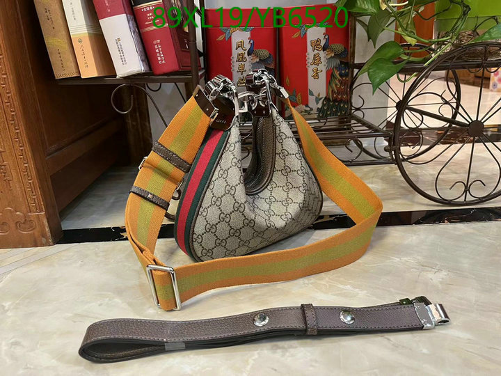 Gucci Bag-(4A)-Diagonal-,Code: YB6520,$: 89USD