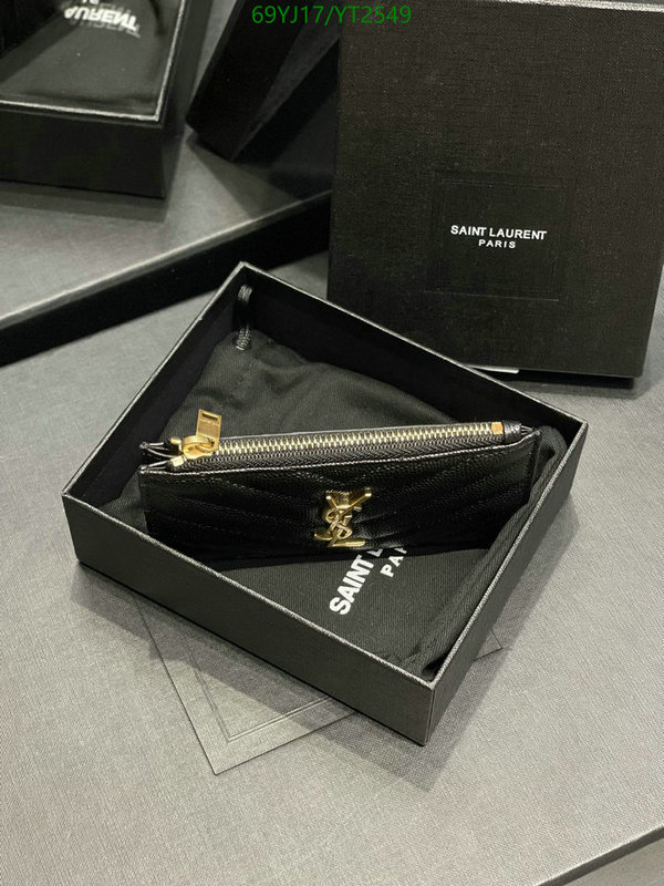 YSL Bag-(Mirror)-Wallet-,Code: YT2549,$: 69USD