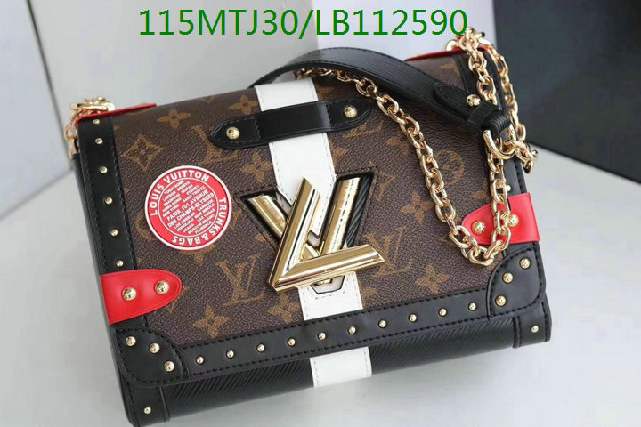 LV Bags-(4A)-Pochette MTis Bag-Twist-,Code: LB112590,$:115USD