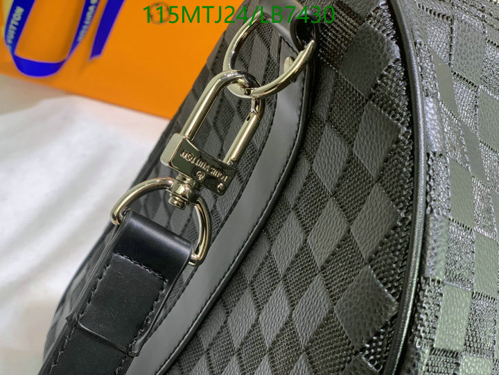 LV Bags-(4A)-Keepall BandouliRe 45-50-,Code: LB7430,$: 115USD