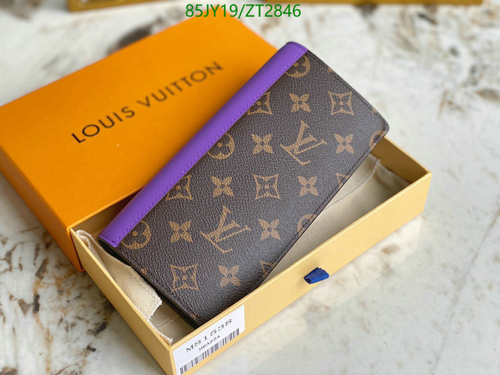 LV Bags-(Mirror)-Wallet-,Code: ZT2846,$: 85USD