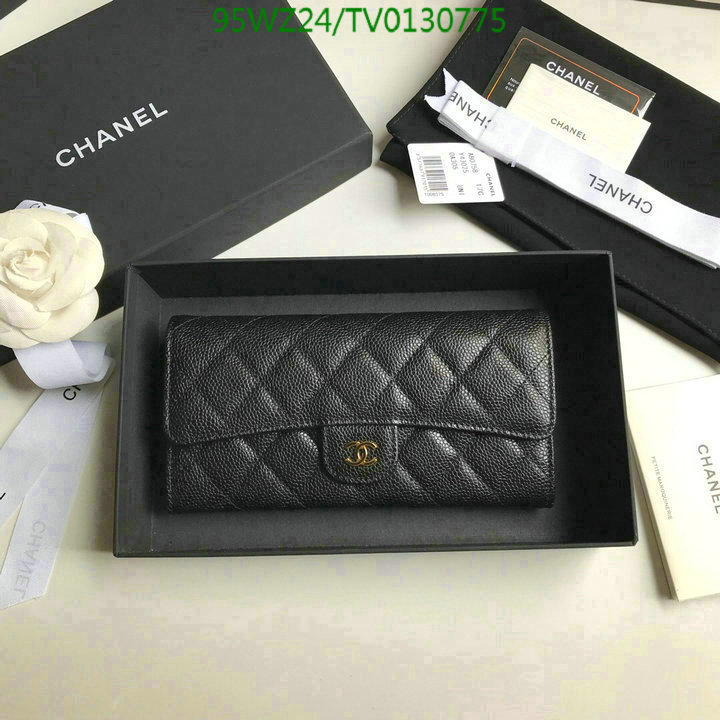 Chanel Bags ( 4A )-Wallet-,Code: TV0130775,$: 95USD