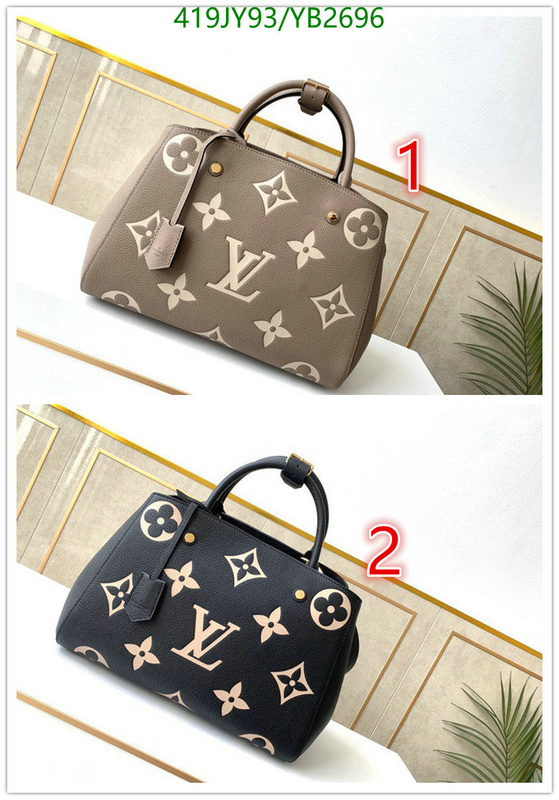 LV Bags-(Mirror)-Handbag-,Code: YB2696,$: 419USD