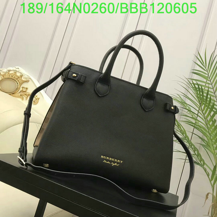 Burberry Bag-(Mirror)-Handbag-,Code: BBB120605,$: 189USD