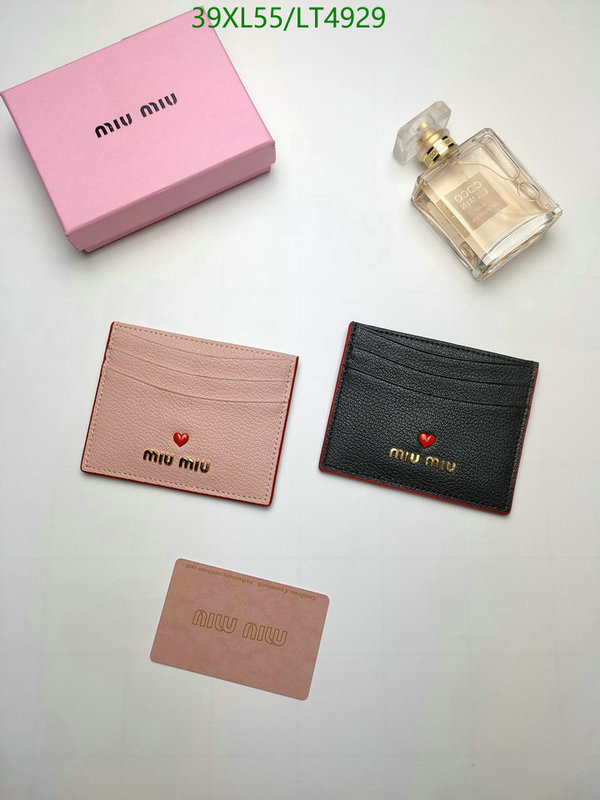 Miu Miu Bag-(4A)-Wallet-,Code: LT4929,$: 39USD