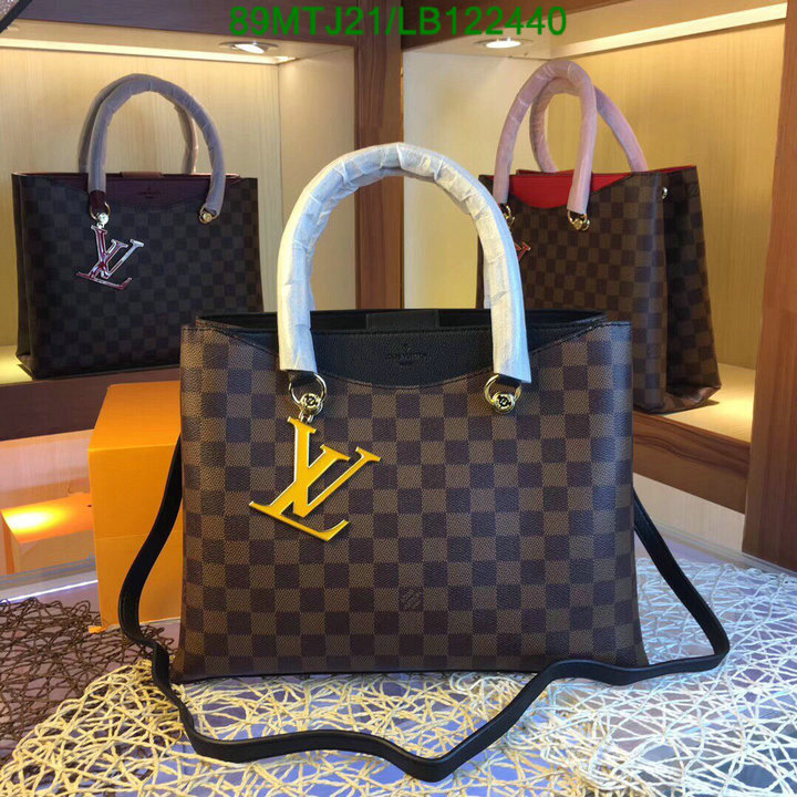 LV Bags-(4A)-Handbag Collection-,Code: LB122440,$: 89USD