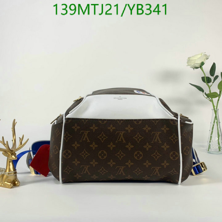 LV Bags-(4A)-Backpack-,Code: YB341,$: 139USD