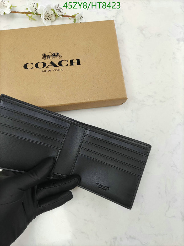 Coach Bag-(4A)-Wallet-,Code: HT8423,$: 45USD