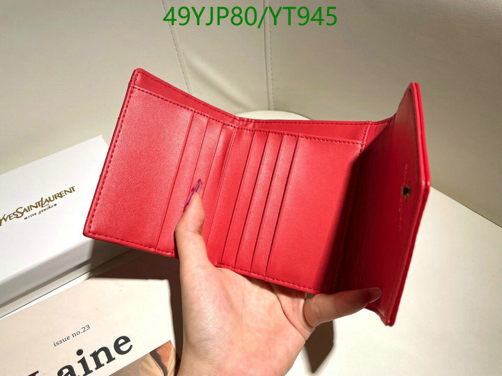 YSL Bag-(4A)-Wallet-,Code: YT945,$: 49USD