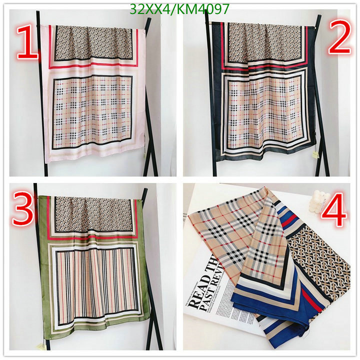 Scarf-Burberry, Code: KM4097,$: 32USD