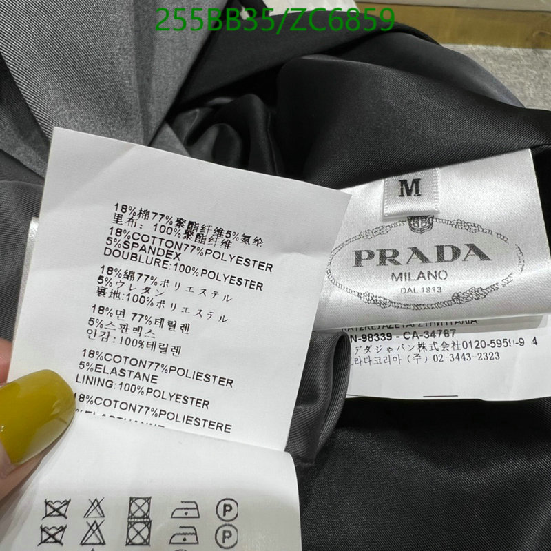 Clothing-Prada, Code: ZC6859,$: 255USD