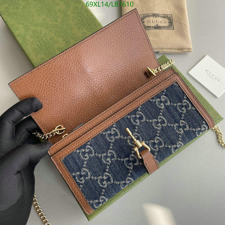 Gucci Bag-(4A)-Diagonal-,Code: LB7610,$: 69USD